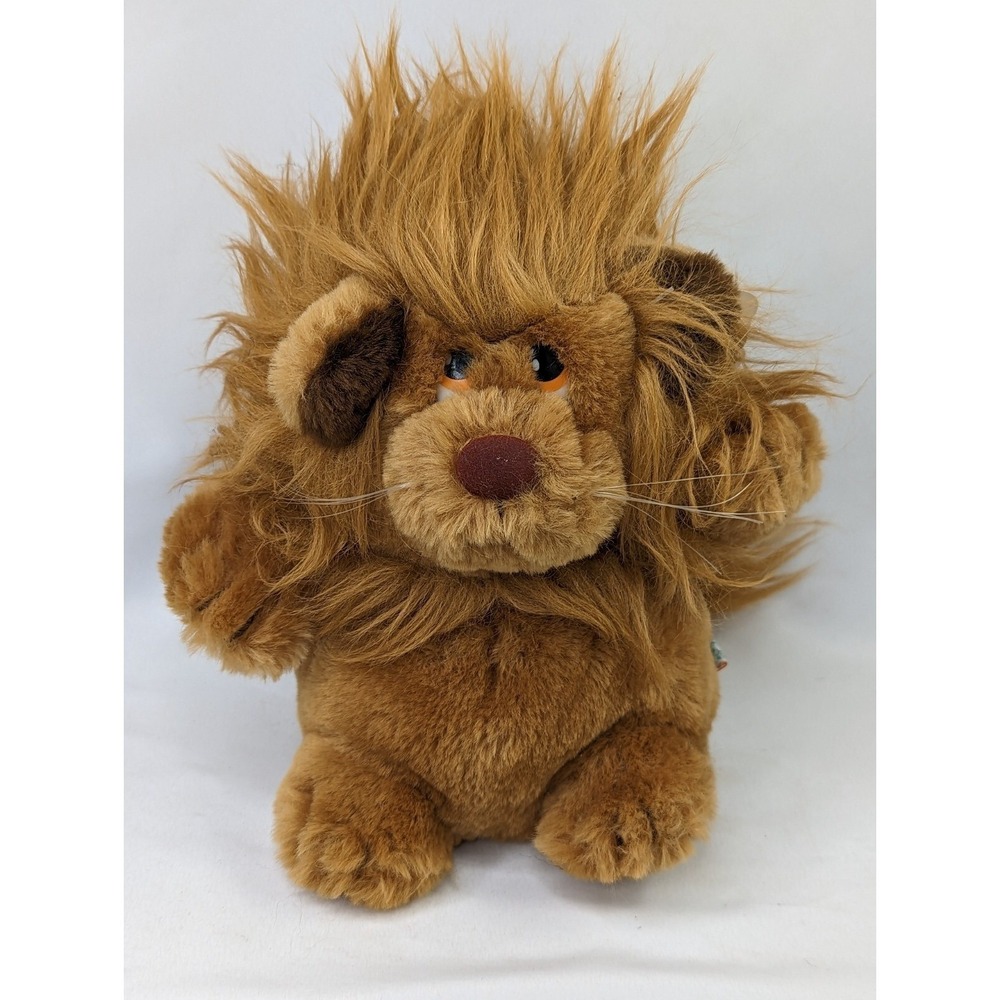 Dakin Ludicrous Lion Plush 7 Inch Brown Stuffed Animal Toy